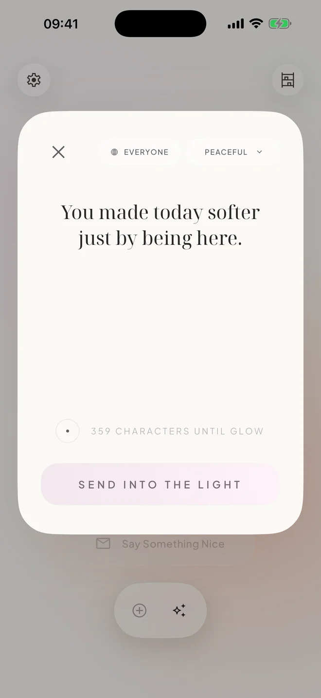 Write a kind letter